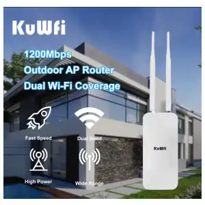 KuWfi AP1200F. Punto de acceso Wifi Dual band para exteriores. miniatura 6