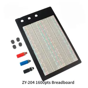 Placa de prueba PROTOBOARD ZY-204 - 1600 puntos de conexión. M0168 miniatura 1