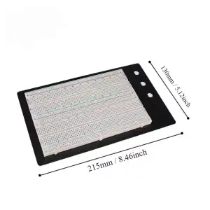 Placa de prueba PROTOBOARD ZY-204 - 1600 puntos de conexión. M0168 miniatura 3