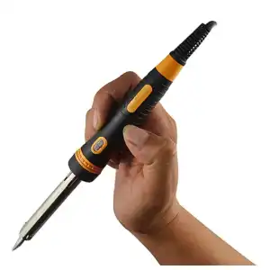 Cautín eléctrico tipo lápiz con Liz indicadora .MECHANIC  HK-560 60w M0398 miniatura 2