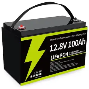 Bateria LiFePO4 8000 a 15000 ciclos de carga12.8V 100Ah miniatura 1