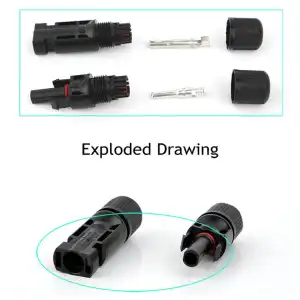 Conector Solar MC4 1 Par M0020 miniatura 5