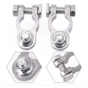 1 par de terminales para bateria d auto M0145 miniatura 2