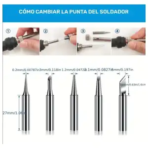 Kit cautin de 90w HX5 miniatura 2