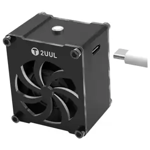 Mini ventilador extractor para reparaciones electrónicas  2UUL miniatura 1