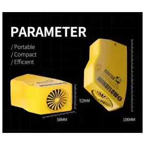 Extractor de Humo Portátil Mechanic WINDFLOWS miniatura 4