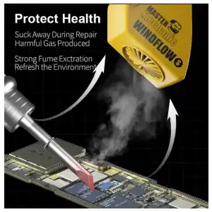 Extractor de Humo Portátil Mechanic WINDFLOWS miniatura 2