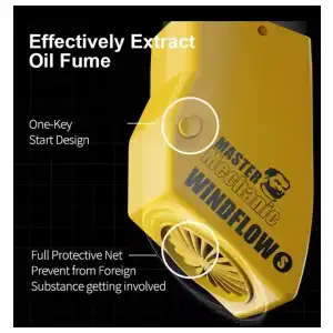 Extractor de Humo Portátil Mechanic WINDFLOWS miniatura 3