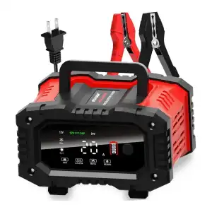 Cargador de batería automotriz 20A. Inteligente y automático. miniatura 1