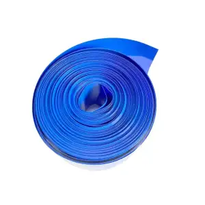 Tubo termorretractil PVC Azul 1 metro M0403 miniatura 1