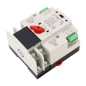 Conmutador de Transferencia Automática de Doble Potencia AC110V 100A M0551 miniatura 2