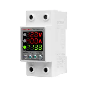 Protector de Voltaje  y Medición Precisa para tus Equipos Sinotimer 40A 1100v M0855 miniatura 1