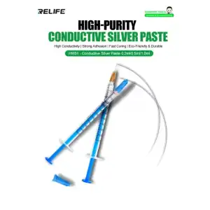 Pasta conductiva de plata RELIFE HW31 1ml M0094 miniatura 2