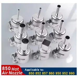 Set de 9 boquillas para aire caliente (3-12mm) M0237 miniatura 1