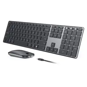 Combo Teclado y Mouse Inalámbrico Seenda SKM64-3 miniatura 1