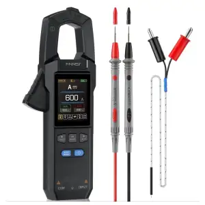 Pinza Amperimétrica Digital  FNIRSI DMC-100 miniatura 1