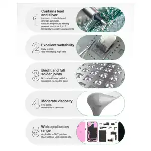 Pasta de Soldadura Profesional relife 183-183 miniatura 4