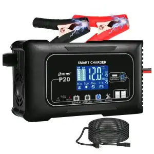 Cargador Inteligente HTRC P20 – 20A M0412 miniatura 1