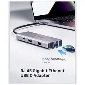 USB adaptador multifunción 8 en 1 con HDMI miniatura 3